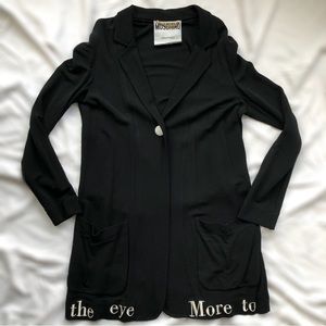 Vintage 90s Moschino Couture Dress with Jacket